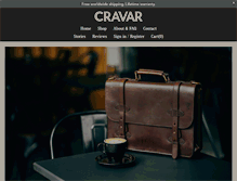Tablet Screenshot of cravar.com